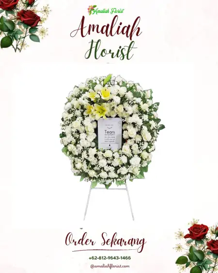 Krans Bunga Duka Karang Timur