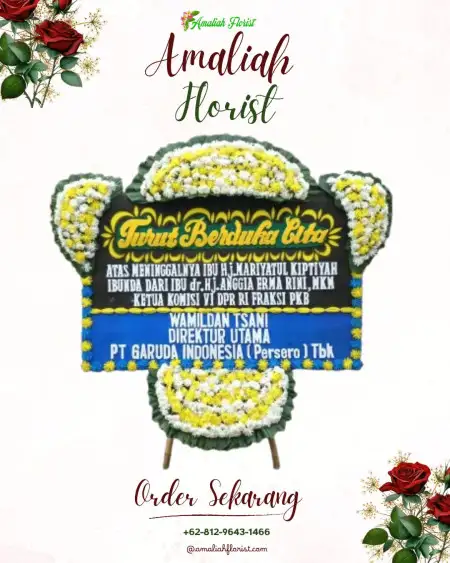 Papan Bunga Duka Karang Timur